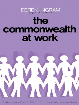 cover image of The Commonwealth at Work